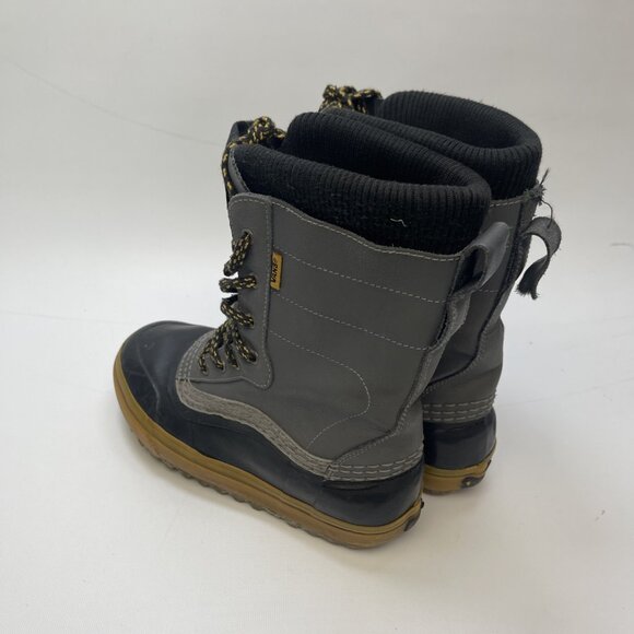 Vans Standard Snow Boots Pat Moore Black / Gray Men’s Sz 6 Snowboard Read* - Picture 3 of 15